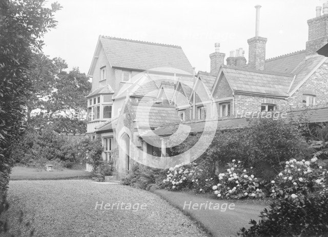 House and garden, c1935. Creator: Kirk & Sons of Cowes.