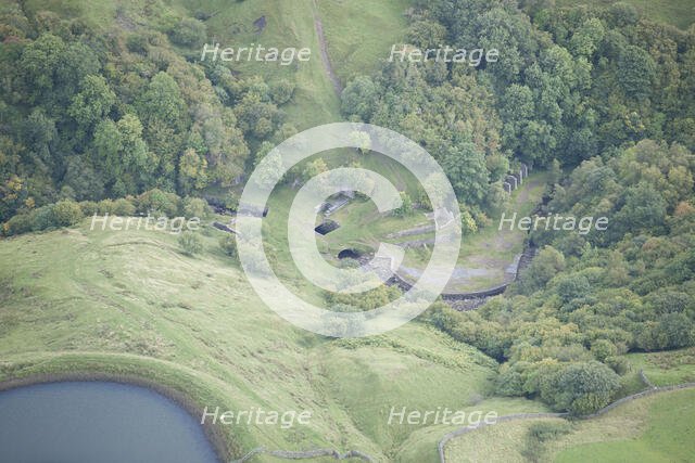 Low Slit lead mine and ore works, County Durham, 2015. Creator: Dave MacLeod.