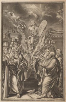 Biblia Ectypa (Pictorial Bible), 1695. Creators: Johann Christoph Weigel, Elias Christoph Heiss, Johann Jakob von Sandrart.