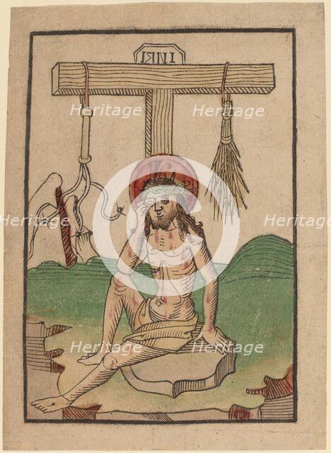 Christ as the Man of Sorrows, c. 1480. Creator: Unknown.