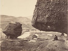 Hanging Rock, Foot of Echo Cañon, 1867-68. Creator: Andrew Joseph Russell.