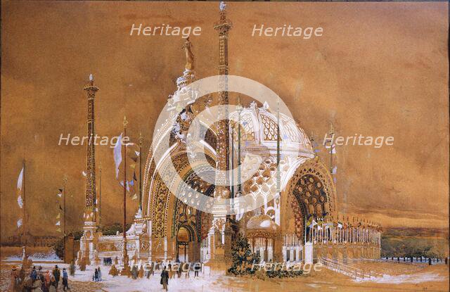 Main Entrance (Porte Monumentale). Exposition Universelle de 1900, 1898. Creator: Binet, René (1866-1911).