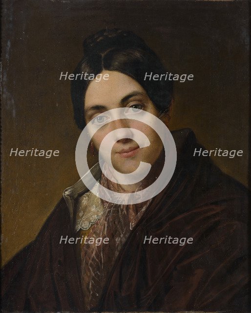 Portrait of Lyubov Kornilyevna Makovskaya.