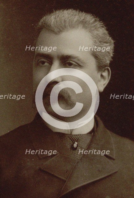 Portrait of the composer Arthur Coquard (1846-1910), 1910.