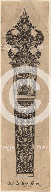 Ornament for Knife Handle. Creator: Theodor de Bry.