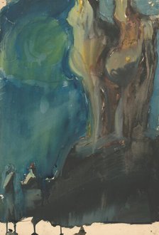 Abstract composition (fairy tale character), 1940/1944. Creator: Ján Novák.