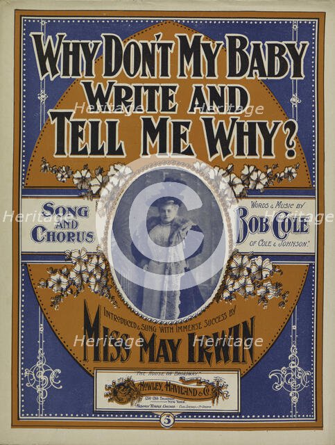 'Why don't my baby write and tell me why?', 1900. Creator: Unknown.