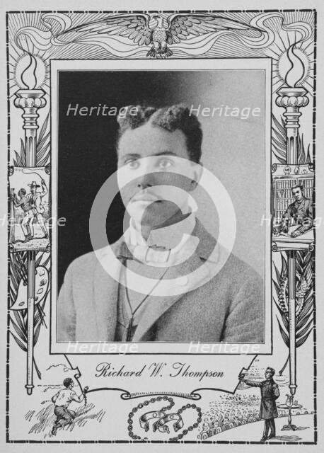 Richard W. Thompson [recto], 1902. Creator: Unknown.