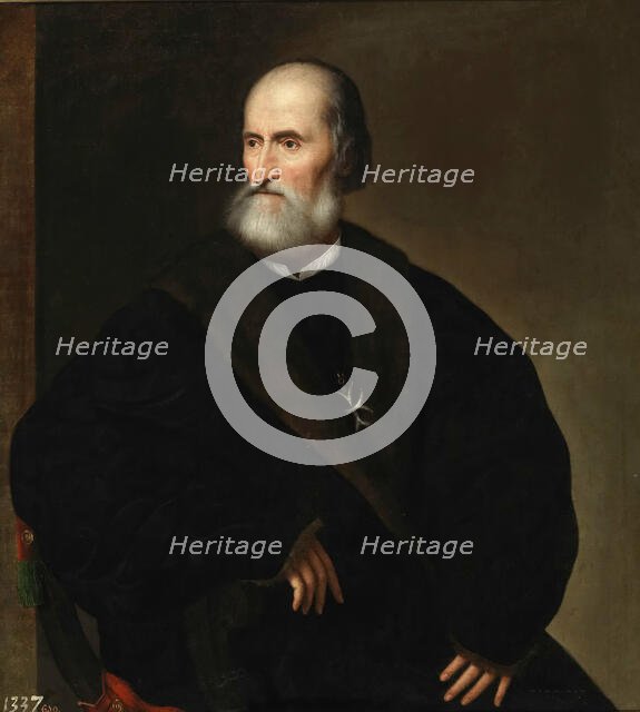 Pietro Bembo as prior of the Knights Hospitaller, ca 1537. Creator: Anonymous.