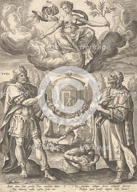 Pax, ca. 1581. Creator: After Maerten de Vos.