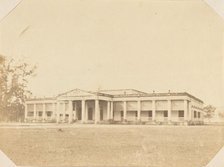 Bengal Artillery Mess House, 1850s. Creator: Unknown.