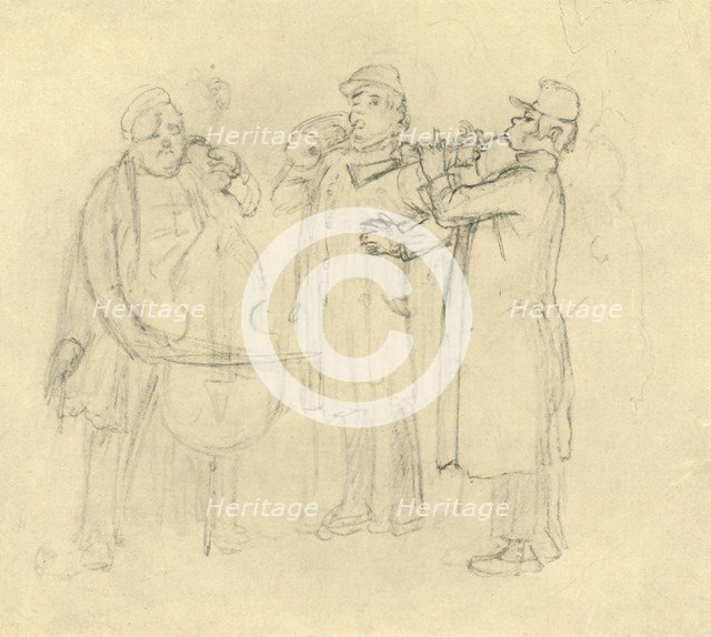 'Bettelmusikanten', mid-late 19th century, (c1924).  Creator: Carl Spitzweg.