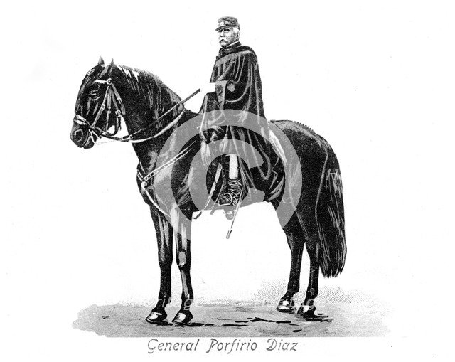 General Porfirio Diaz (1830-1915), President of Mexico, c1900s. Artist: Unknown
