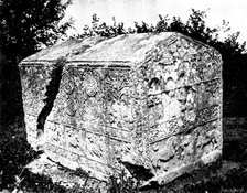 Ten Days in Bosnia - A Bogomile sarcophagus, 1895. Creator: Andre & Sleigh.