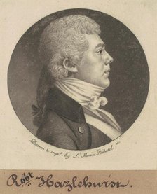 Robert Hazlehurst, 1799. Creator: Charles Balthazar Julien Févret de Saint-Mémin.