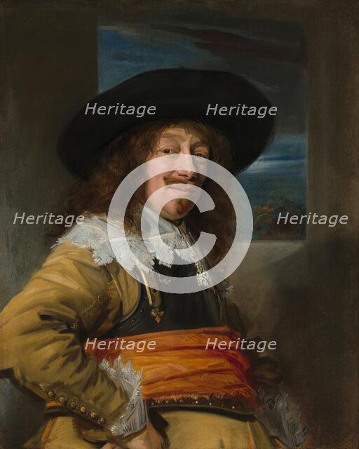 Portrait of a Member of the Haarlem Civic Guard, c. 1636/1638. Creator: Frans Hals.