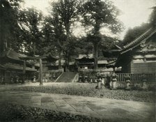 'One of many Temples at Nikko, Japan, a Pilgrimage site of sacred Shrines', 1936. Creator: Unknown.