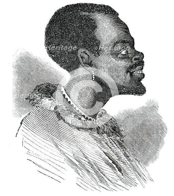 Amakosa Fingoe Man, 1850. Creator: Unknown.