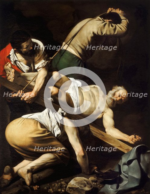 The Crucifixion of Saint Peter, 1601.