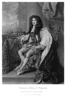 Charles II, King of England, (1816).Artist: Charles Turner