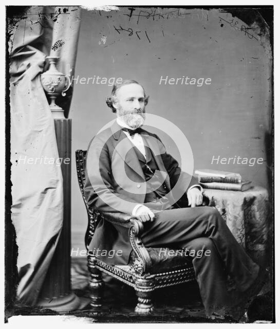 Henry L. Dawes of Massachusetts, between 1860 and 1875. Creator: Unknown.