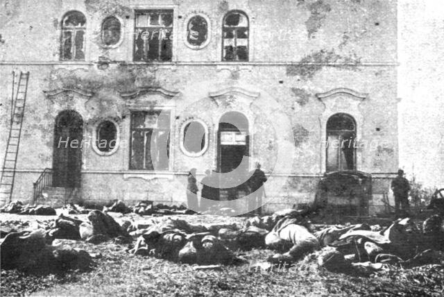 'La Nouvelle Europe; Ukraine et Finlande; la guerre civile en Finlande: apres la bataille..., 1918. Creator: Unknown.