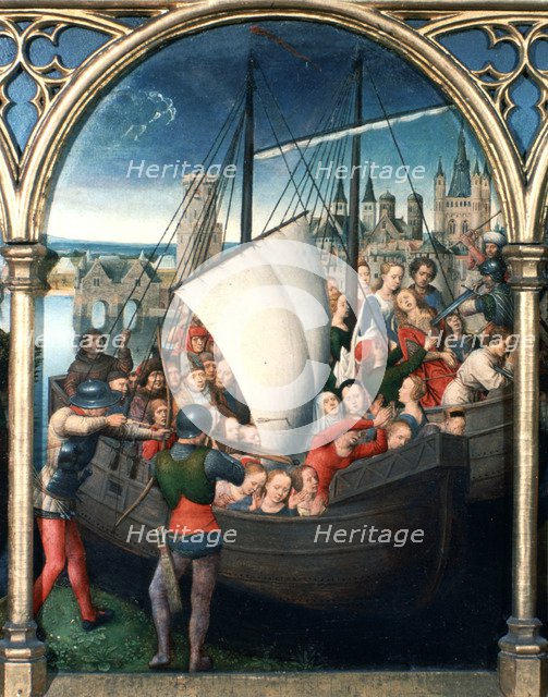 'St Ursula Shrine, Martyrdom', 1489. Artist: Hans Memling