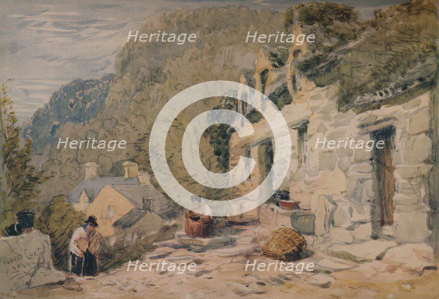 'Black Jack's Cottage, Bettws-y-Coed', 1846. Artist: David Cox the elder.