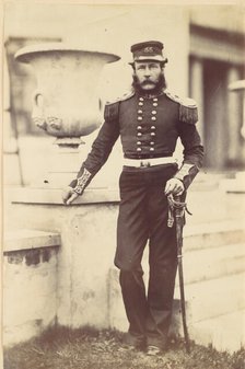 Brevet Lieutenant Colonel Cure, 1856. Creator: Alfred Capel-Cure.