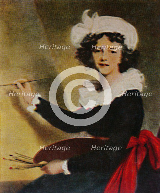 'Elisabeth Vigée-Lebrun 1755-1842. - Selbstbildnis', 1934. Creator: Unknown.
