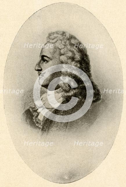 'Portrait of Sieur de La Salle, showing French costume of his day', c1660-1680, (1937). Creator: Unknown.