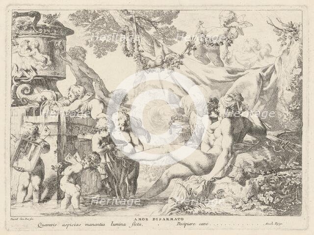 Amor Disarmato (Cupid Disarmed), 1776. Creator: Giovanni David.