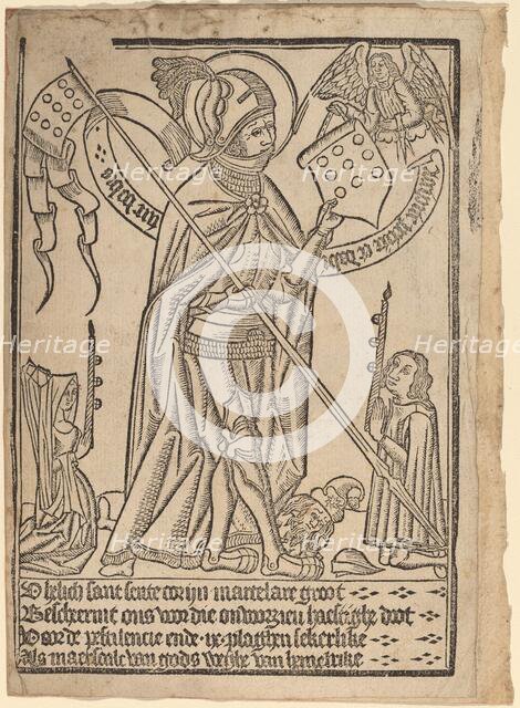 Saint George (?), c. 1490. Creator: Unknown.