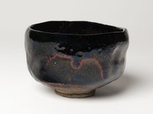 Raku-Ware Tea Bowl, 18th century. Creator: Raku Ryonyu.