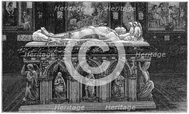 'Albert Memorial Chapel', Windsor, 1880. Artist: Robert Taylor Pritchett