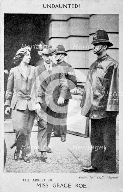 Grace Roe, 23rd May 1914. Artist: Unknown