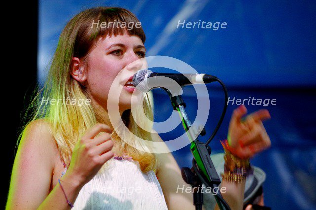 Danielle Bruton, Love Supreme Jazz Festival, Glynde Place, East Sussex, 2014. Artist: Brian O'Connor.