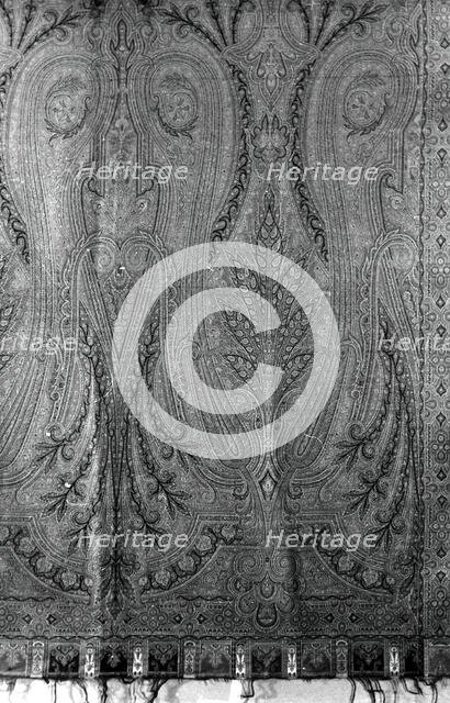 Shawl, England, 1860/70s. Creator: Unknown.