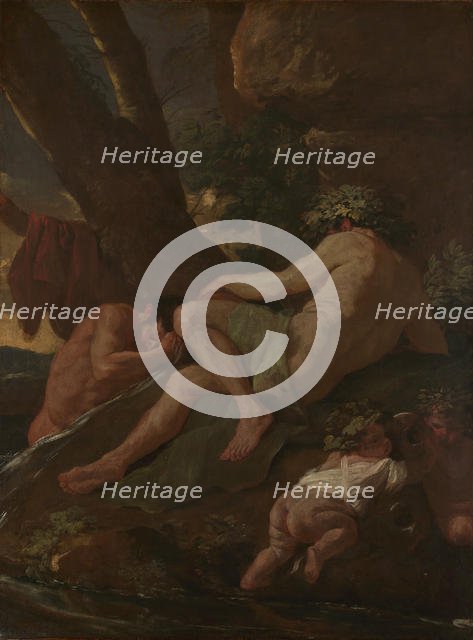 Midas Washing at the Source of the Pactolus, ca. 1627. Creator: Nicolas Poussin.