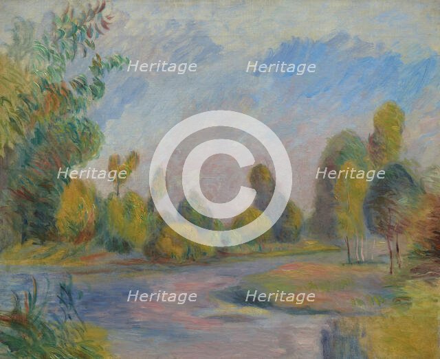 Au bord de la rivière, 1896. Creator: Renoir, Pierre Auguste (1841-1919).