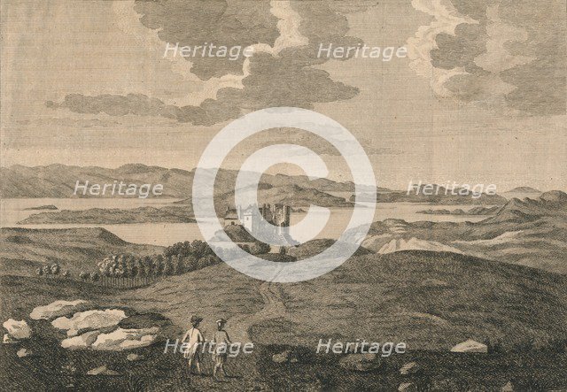 'Dunvegan Castle', 1774. Artist: Peter Mazell.