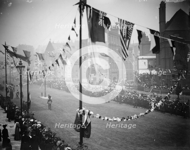 The opening of Kingsway, London, 1905. Artist: Unknown