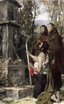'An Offering', 1889. Artist: Unknown