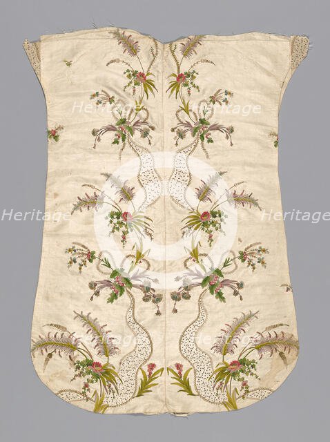 Panel (Possibly a Chasuble Back), France, 1725/75. Creator: Unknown.