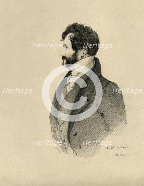 'The Honourable Lincoln Stanhope', 1836. Creator: Richard James Lane.