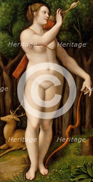 Diana the Huntress. Creator: Giovanni Pietro Rizzoli.