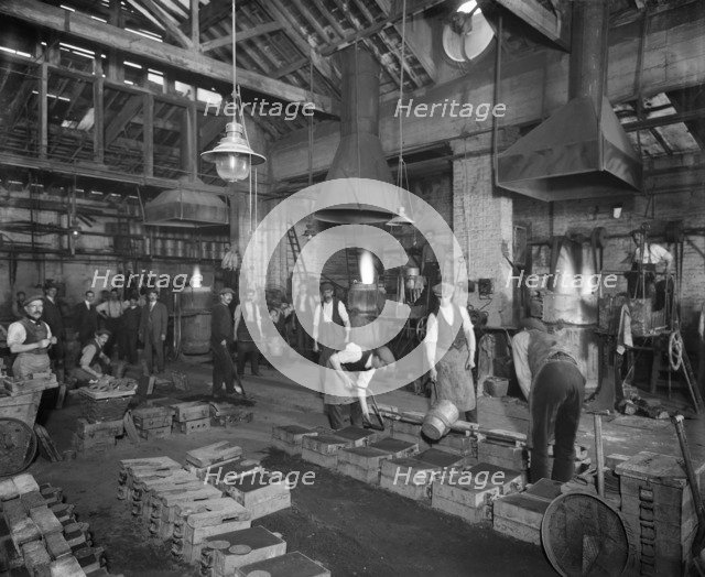 Vincent Munitions Works, 63-73 Regency Street, Westminster, London, December 1918. Artist: Adolph Augustus Boucher.