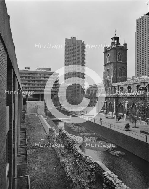 Barbican, City of London, Greater London Authority, 06/11/1974. Creator: John Laing plc.