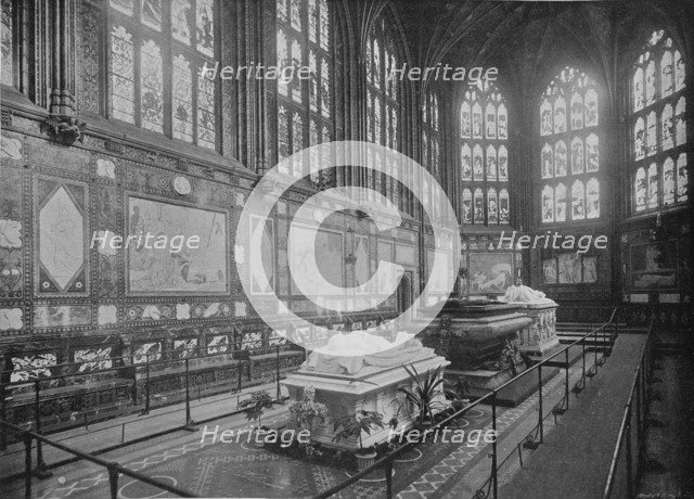 'The Albert Memorial Chapel, Windsor', c1896. Artist: GW Wilson and Company.