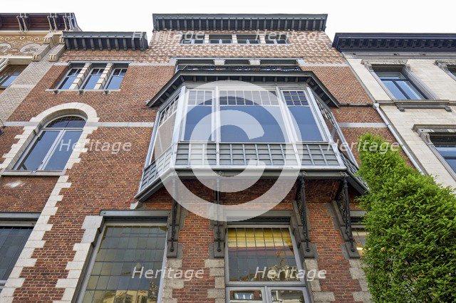 Maison Rene Janssens, 50 Rue Defacqz, Brussels, Belgium, c2014-2017. Artist: Alan John Ainsworth.